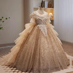 Girls 3-12 years old evening dress stage catwalk new flower girl wedding dress princess dress