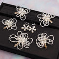 Wedding flower girl hair accessories children's hair clips stage performance birthday party hair accessories