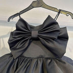 Sling Bow Christmas Party Evening Dress for Girls | KLFFIGID