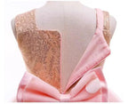 Girls Polka Dot Suspender Tutu Dress with Asymmetric Hem | KLFFIGID