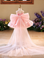 Floral Flower Girl Dress Birthday Party Dress Pageant Gown｜KLFFIGID