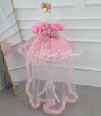 Baby's Birthday Dress Gorgeous Flower Girl Dress Toddler party dress for girls｜KLFFIGID